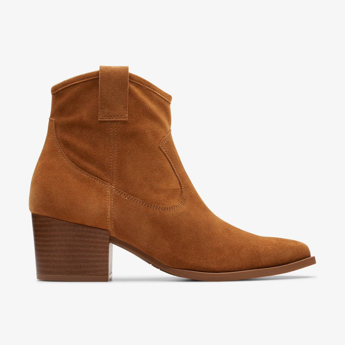 Clarks Elder Rae Tan Suede