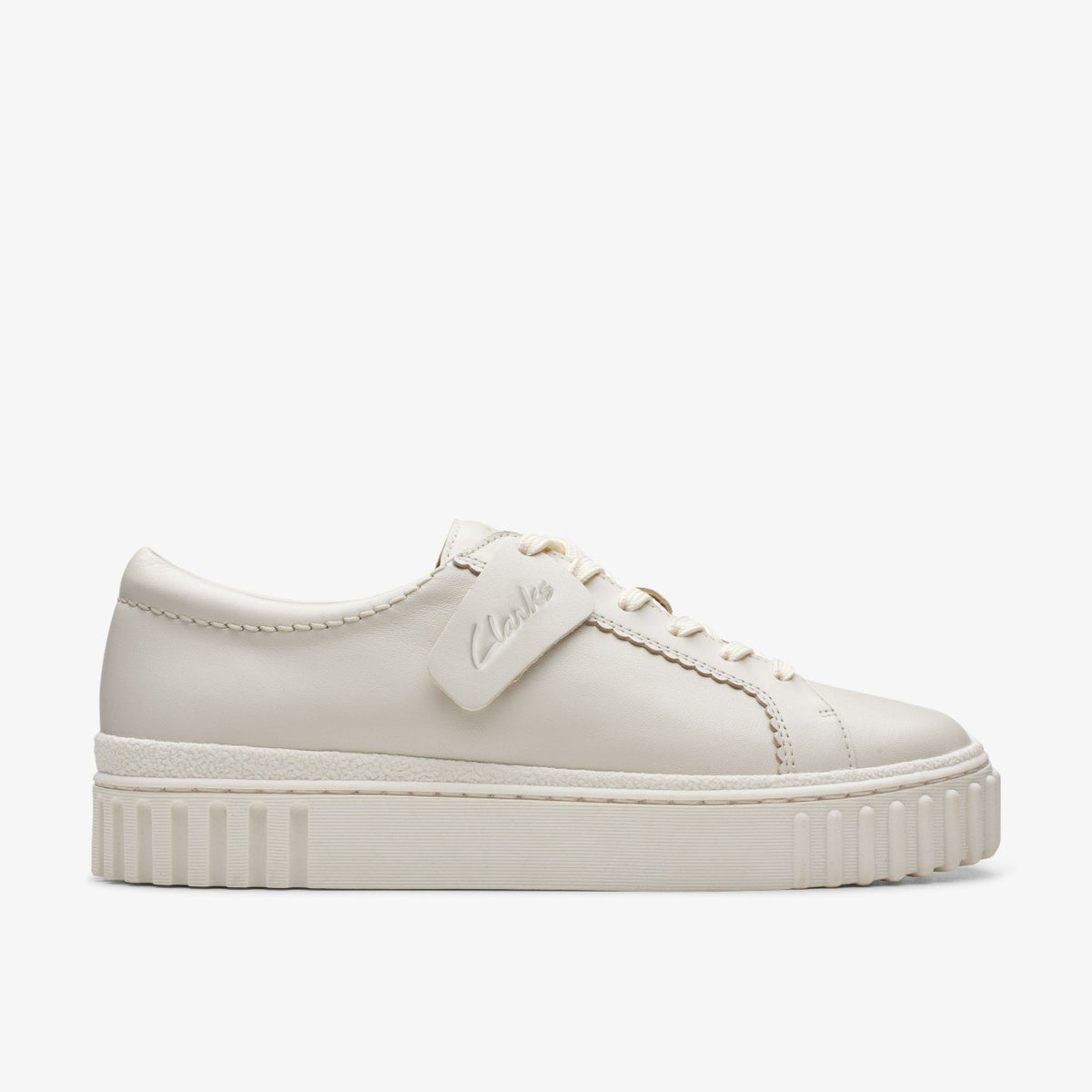 Clarks Mayhill Walk Off White Leather