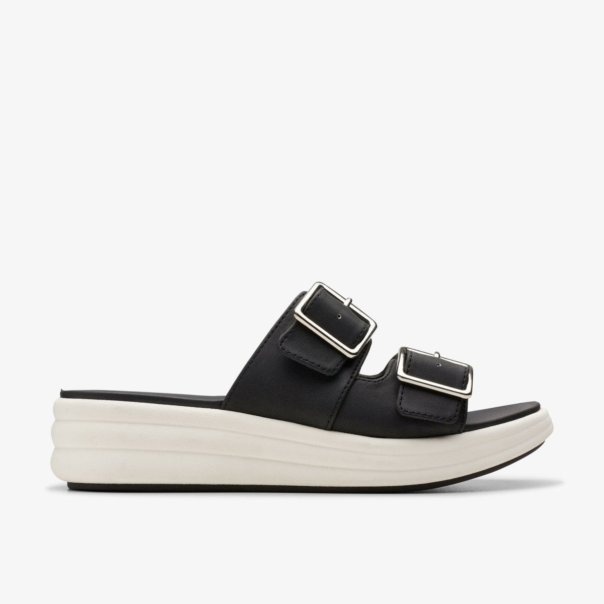 Clarks Drift Buckle Black