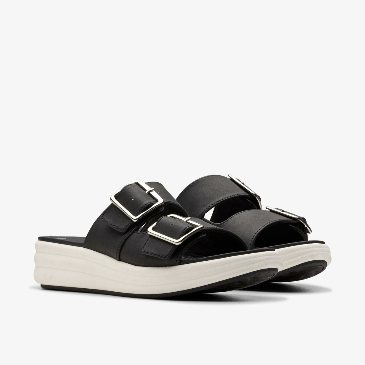Clarks Drift Buckle Black