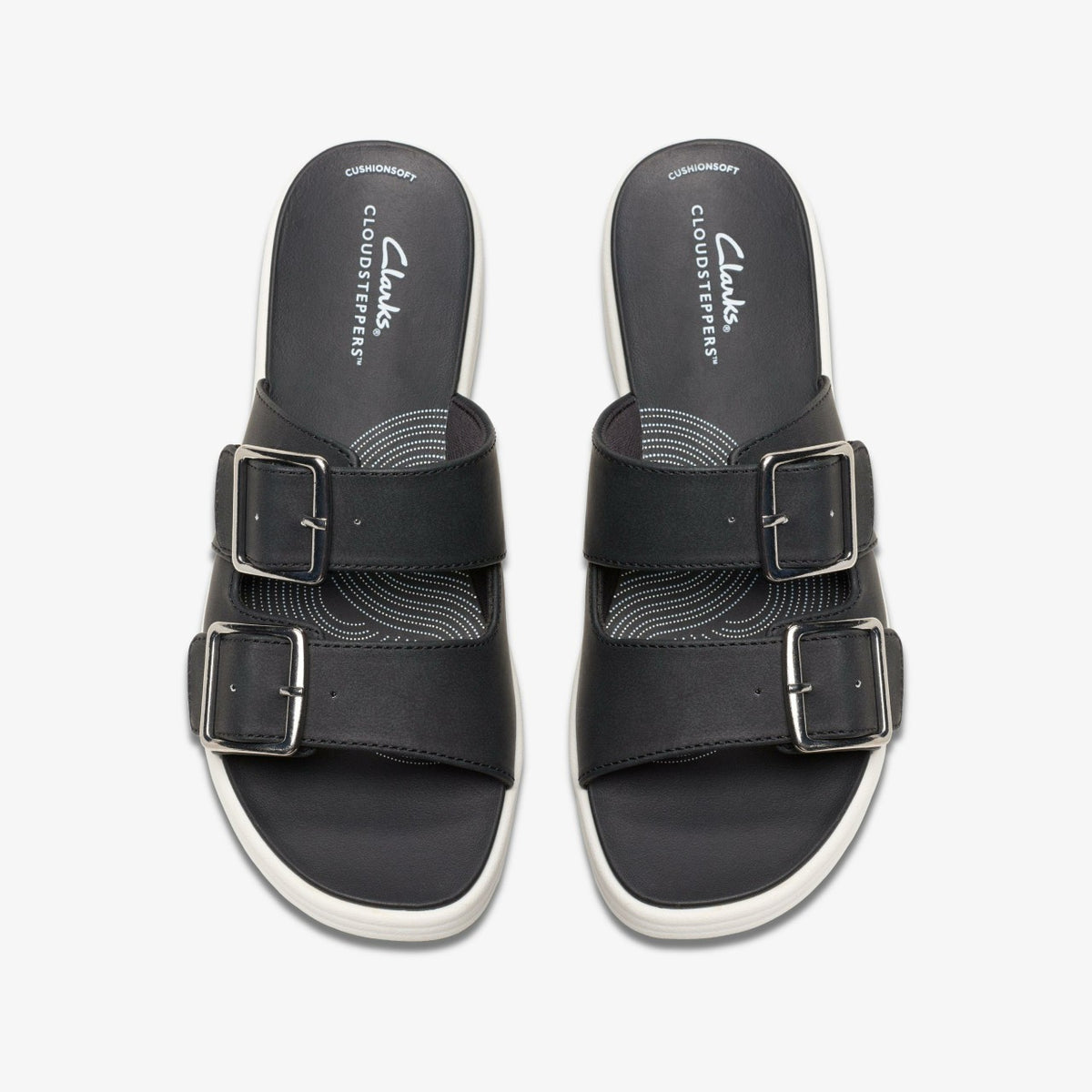Clarks Drift Buckle Black