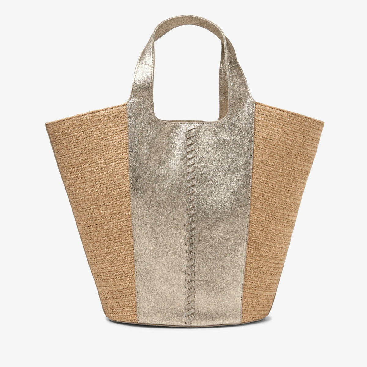 Clarks Summery Large Champagne Leather