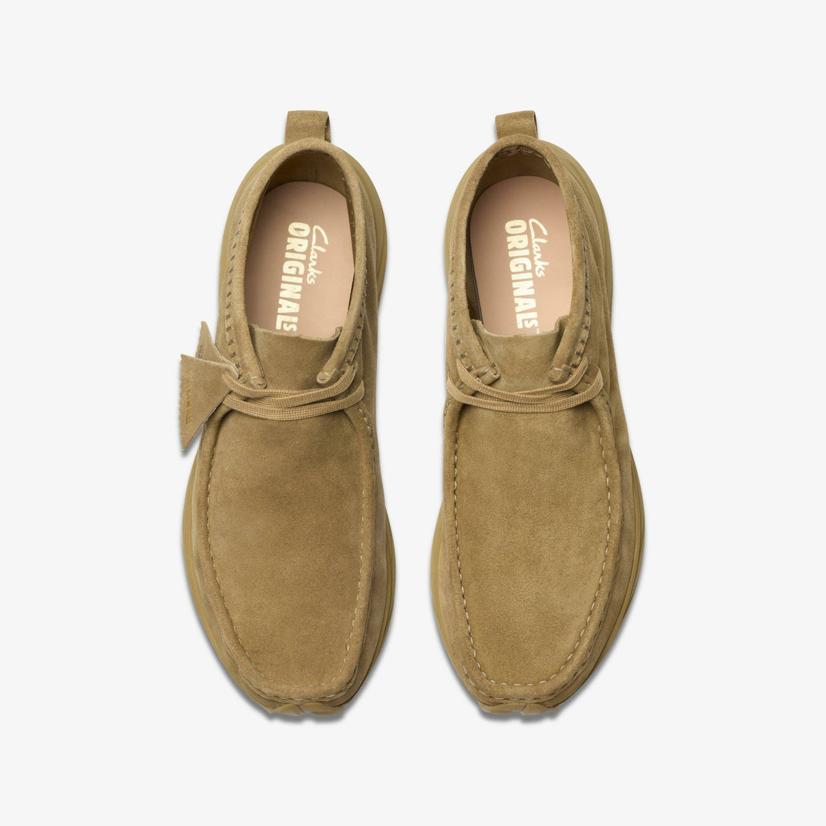 Clarks Wallabee Eden Dark Sand Suede