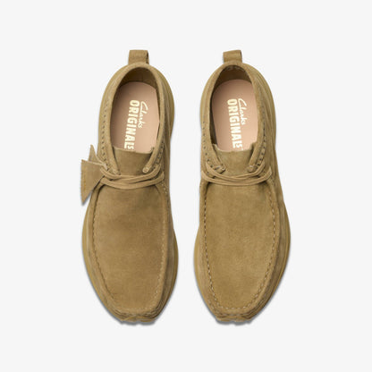 Clarks Wallabee Eden Dark Sand Suede