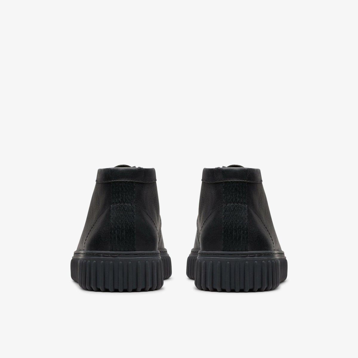 Clarks Torhill Hi Black Leather