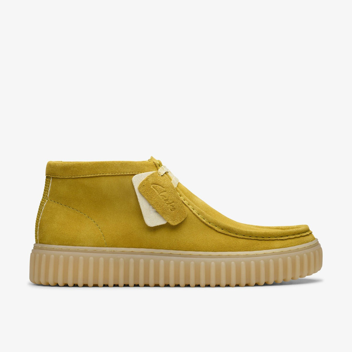 Clarks Torhill Hi Lime Suede