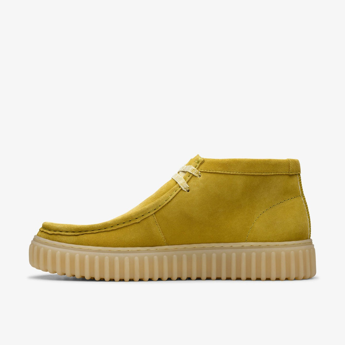 Clarks Torhill Hi Lime Suede