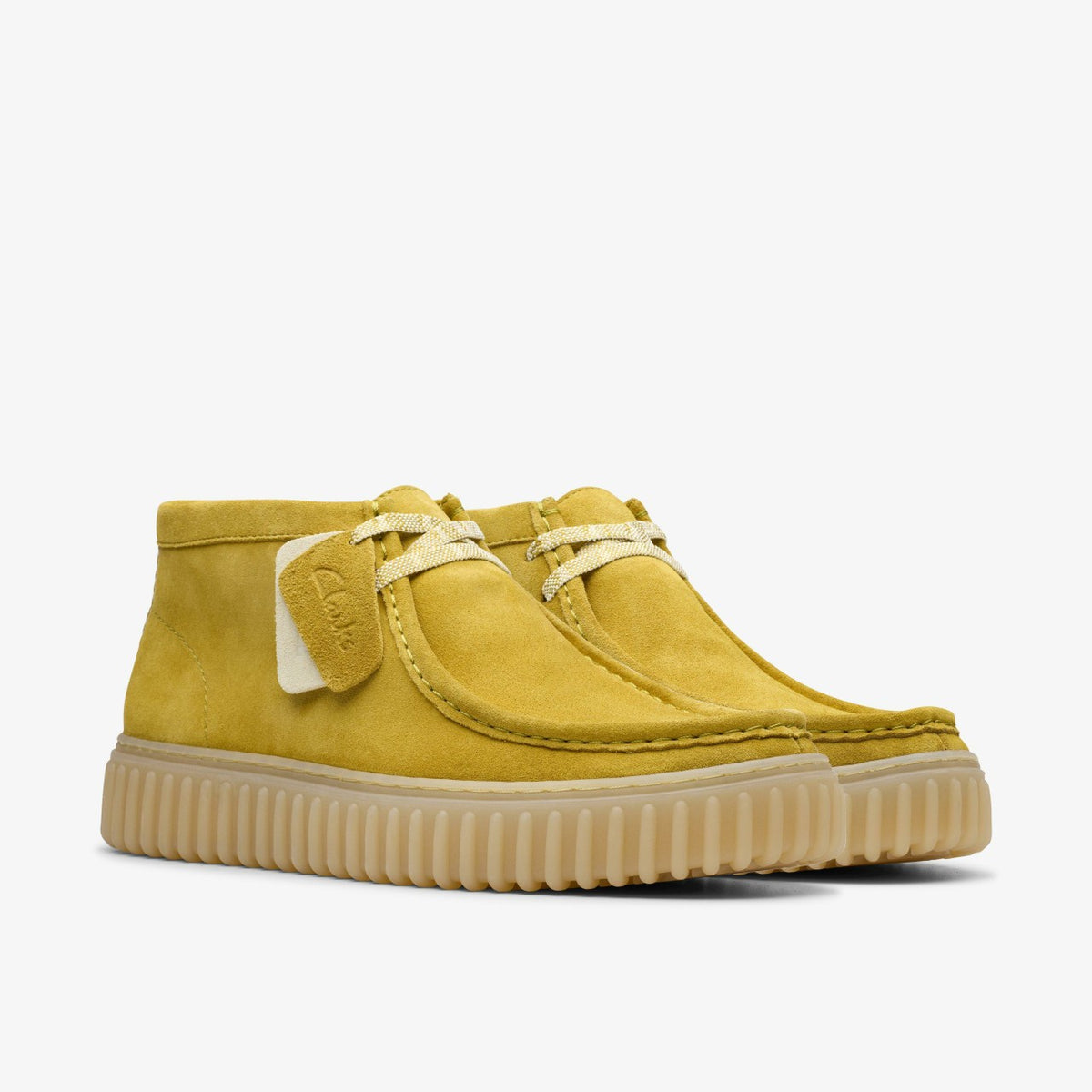 Clarks Torhill Hi Lime Suede