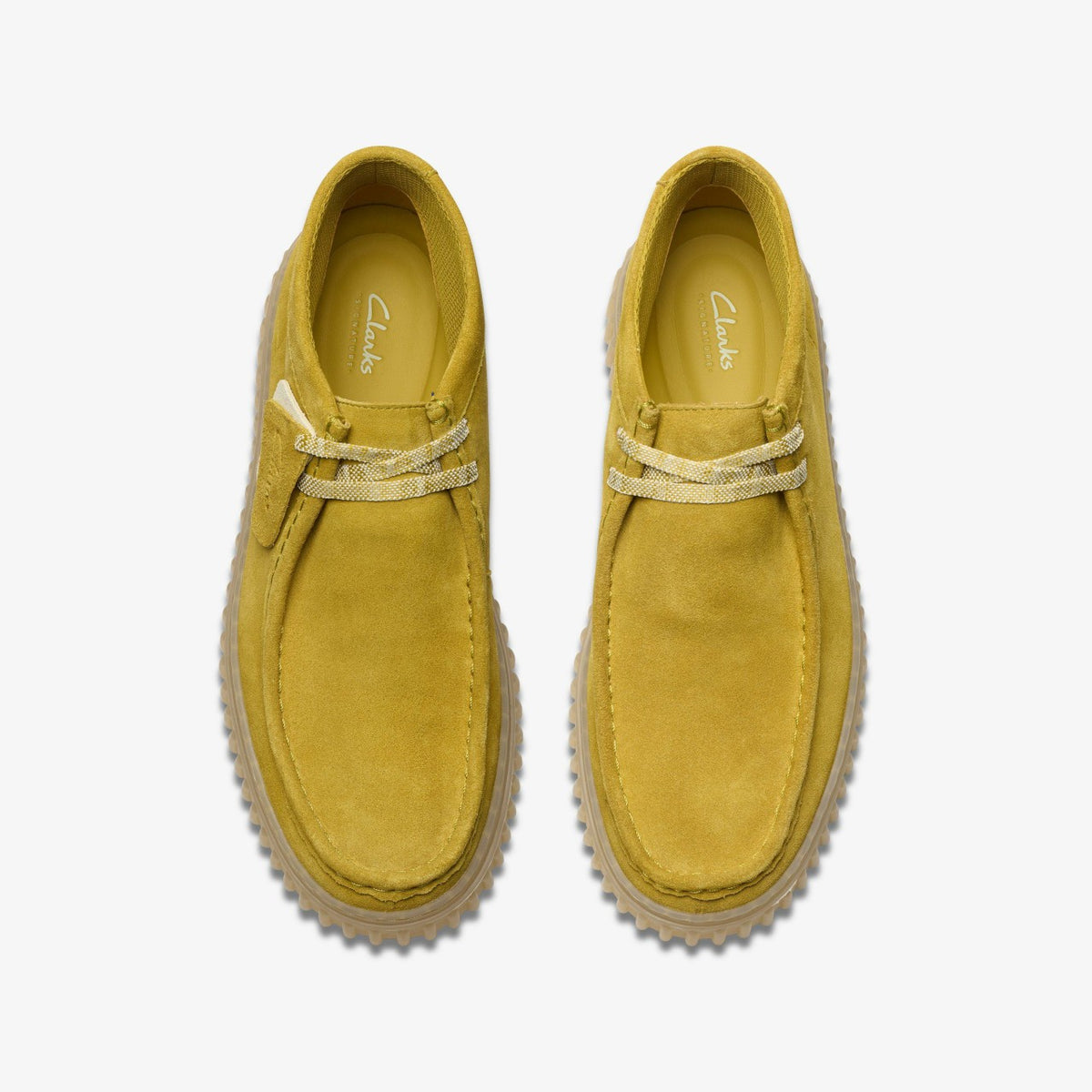 Clarks Torhill Hi Lime Suede
