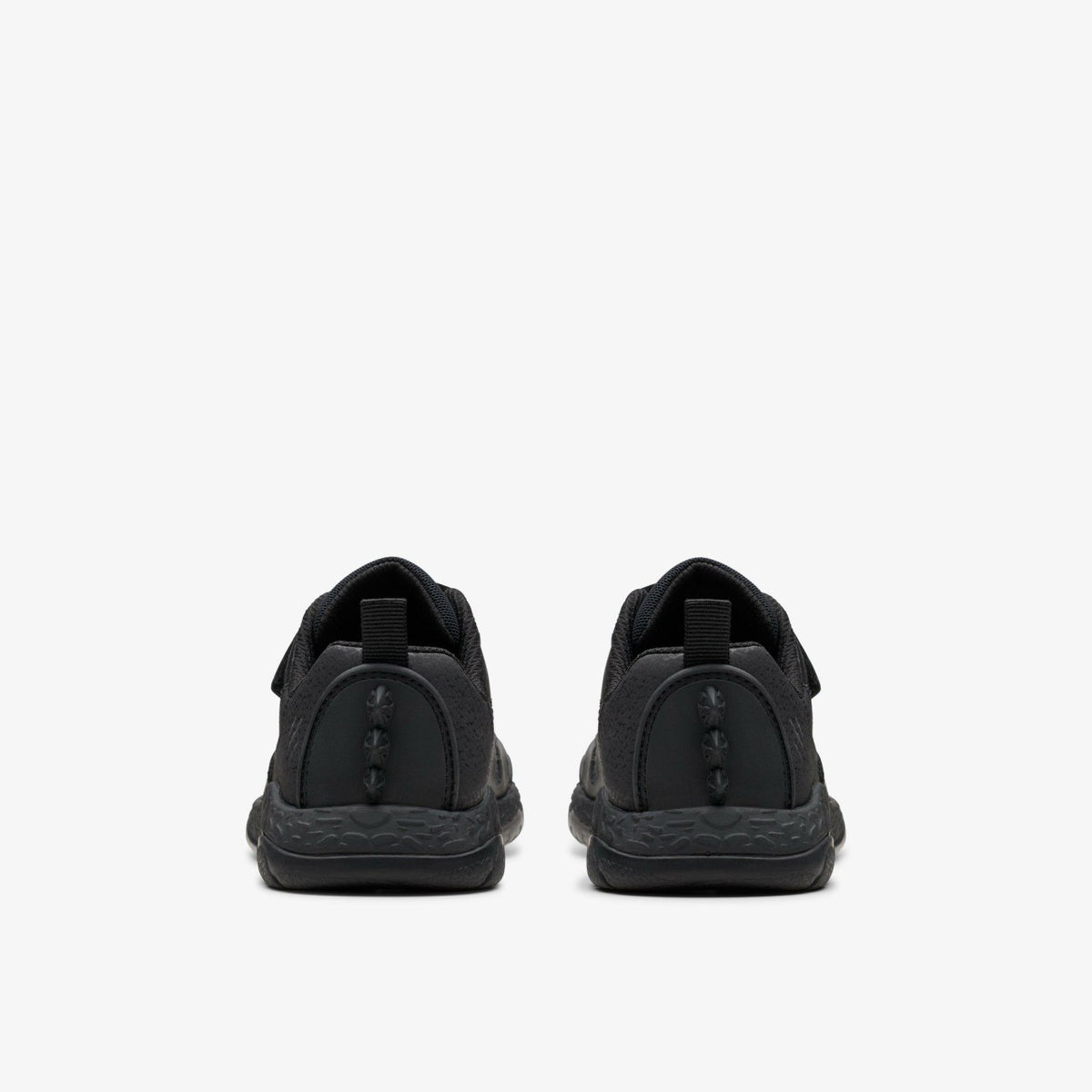 Clarks Steggy 2 Pace Kid Black Leather