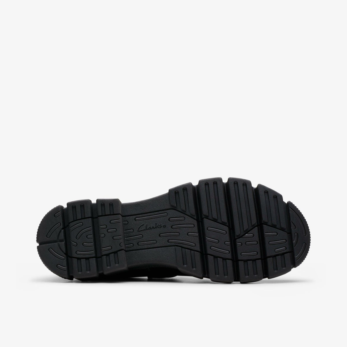 Clarks Evyn Bar Youth Black Leather