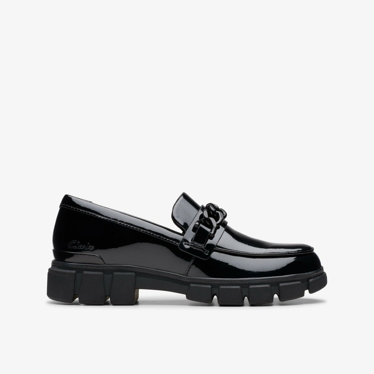 Clarks Evyn Walk Kid Black Patent