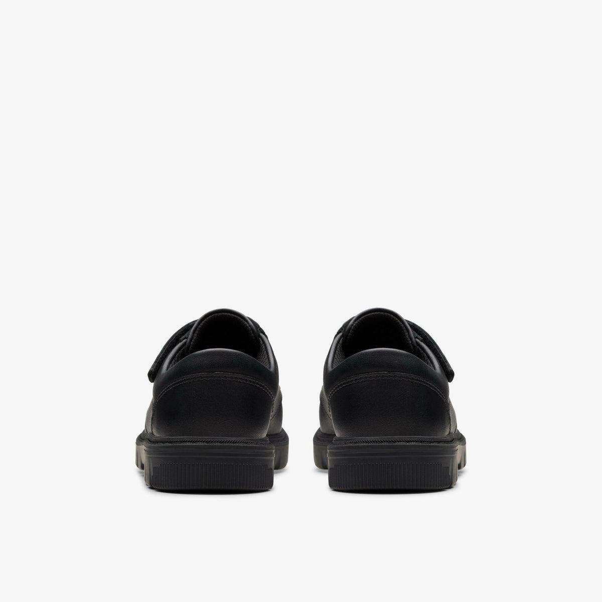 Clarks Lorcam Edge Kid Black Leather