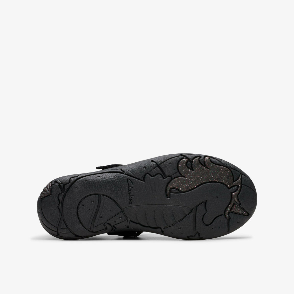 Clarks Relda Gem Kid Black Leather