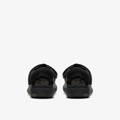 Clarks Relda Gem Kid Black Leather