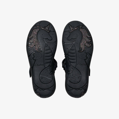 Clarks Relda Gem Kid Black Leather