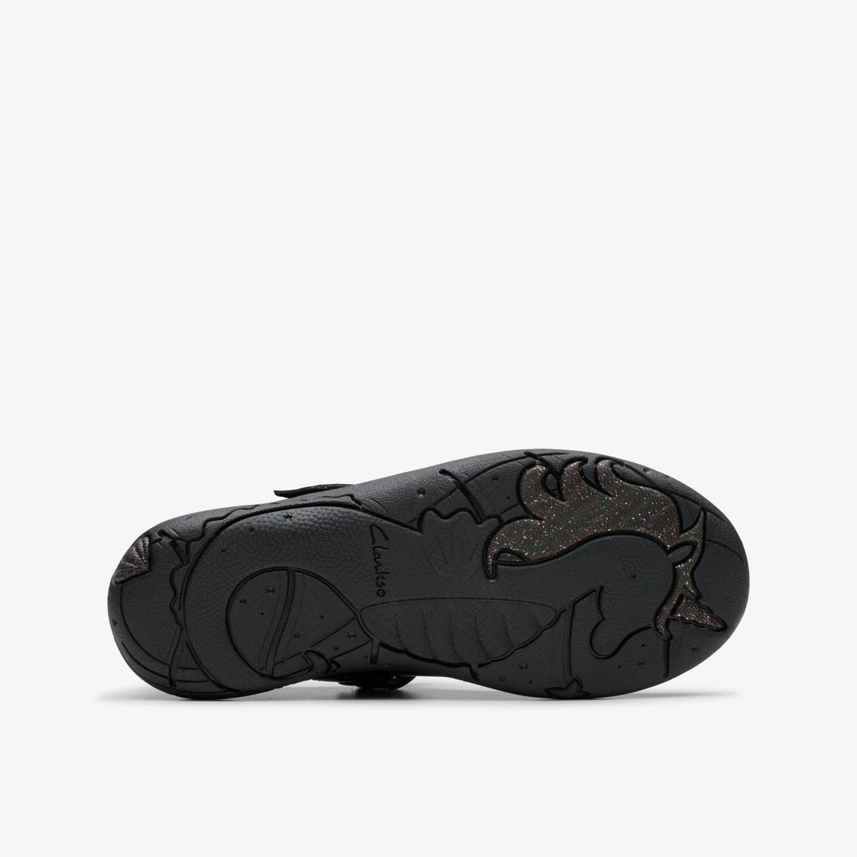 Clarks Relda Gem Kid Black Patent