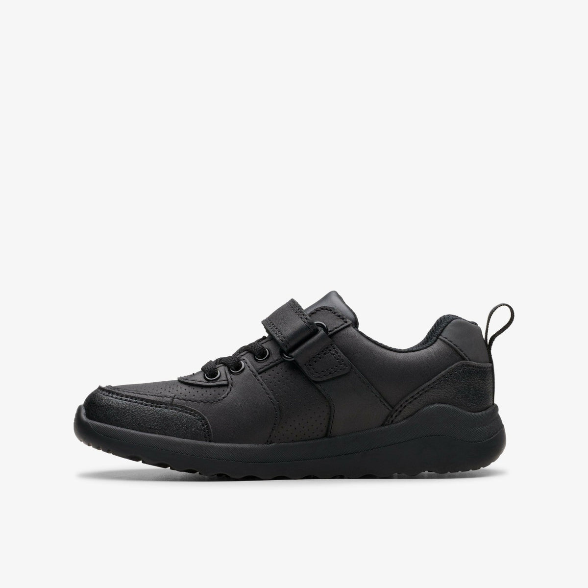 Clarks Daze Bright Kid Black Leather