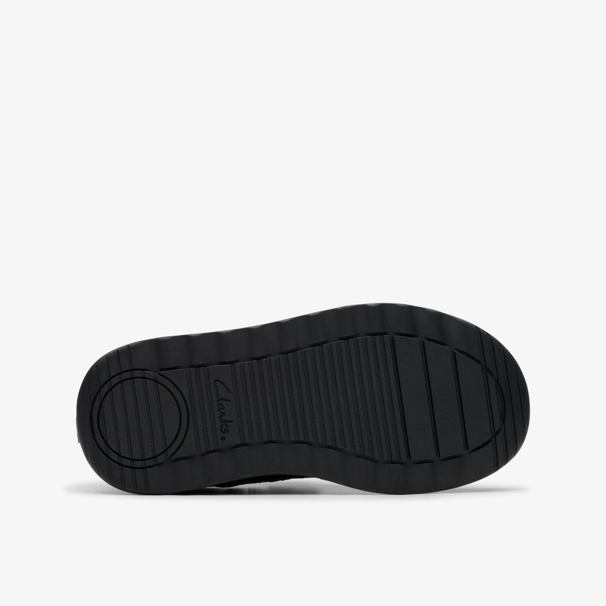 Clarks Daze Bright Kid Black Leather