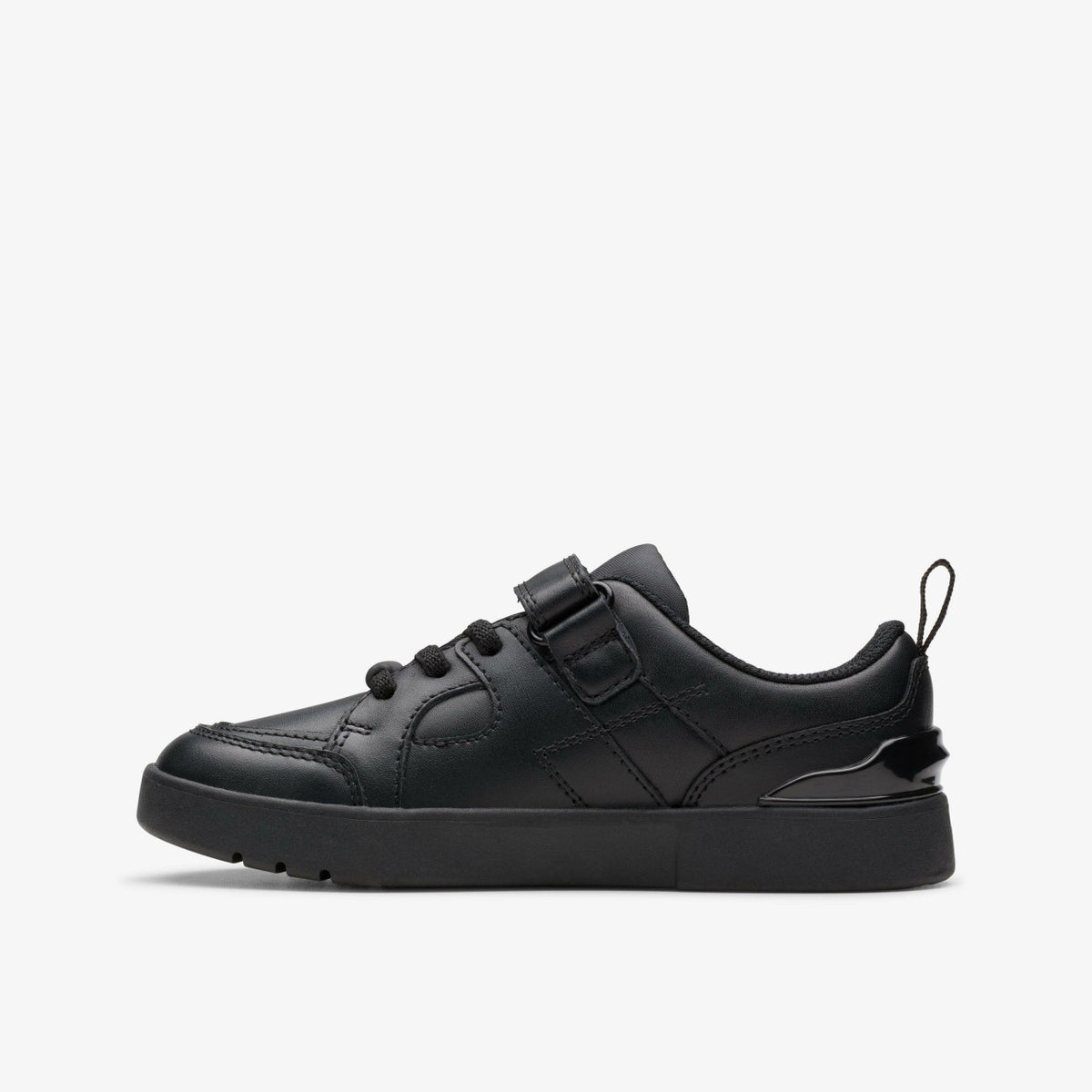 Clarks Oslo Flare Kid Black Leather