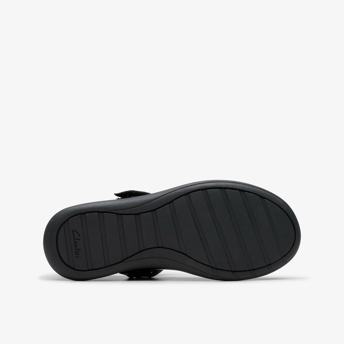 Clarks Etch Gem Kid Black Patent