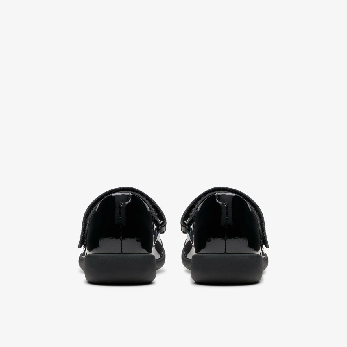 Clarks Etch Gem Kid Black Patent