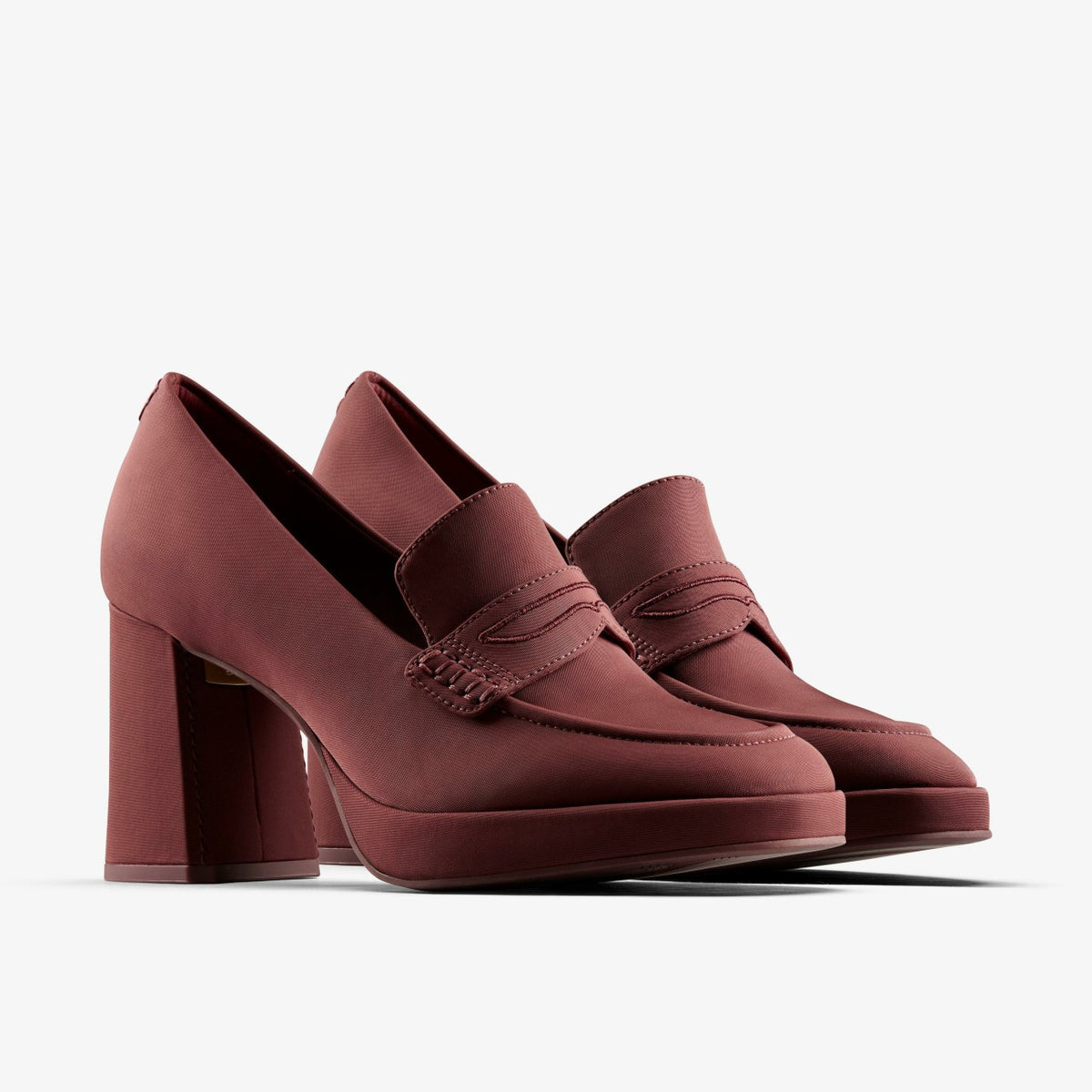 Clarks Martine Rose Loafer 2 Oxblood Textile