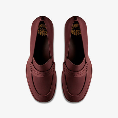 Clarks Martine Rose Loafer 2 Oxblood Textile