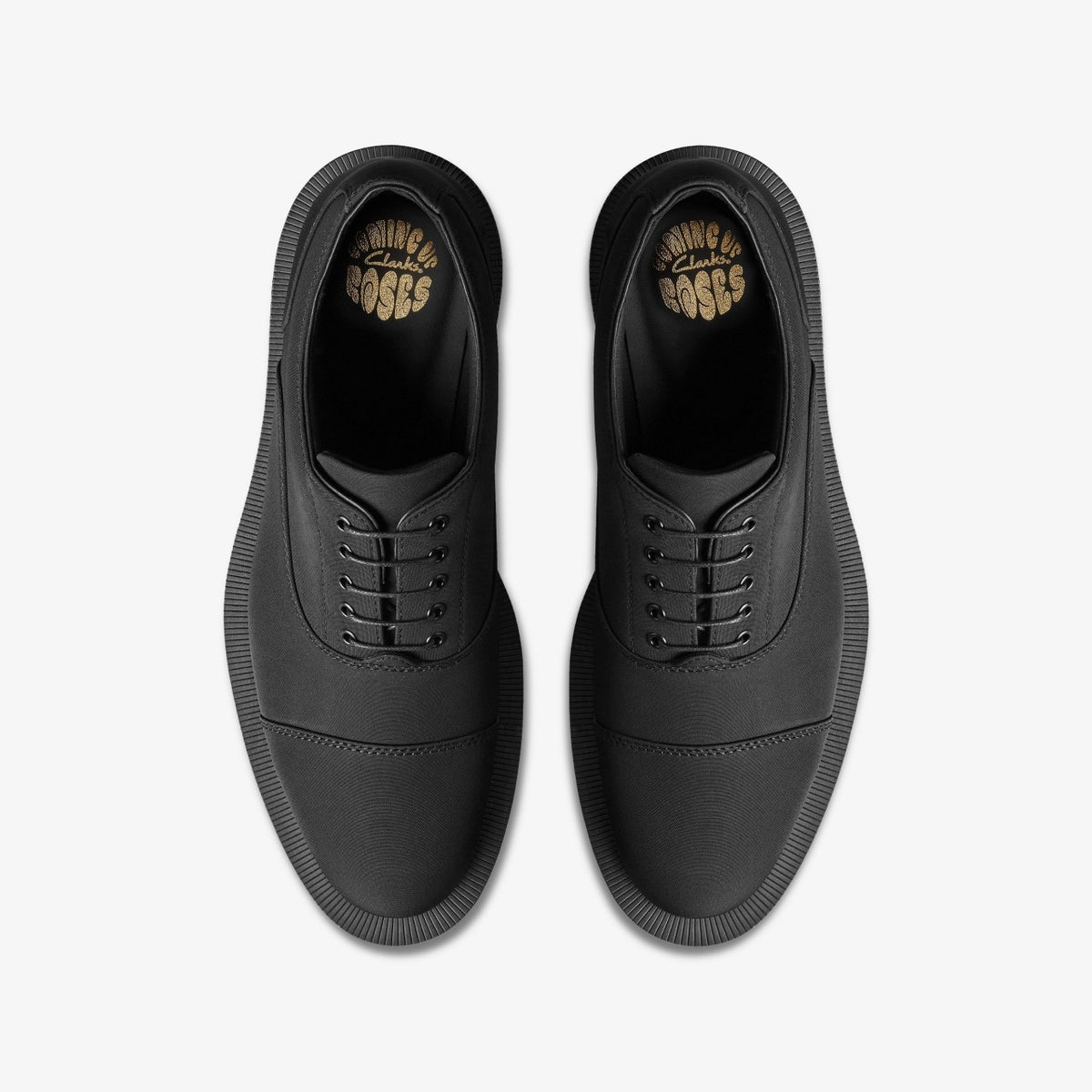 Clarks Martine Rose Oxford 2 Mens Black Textile