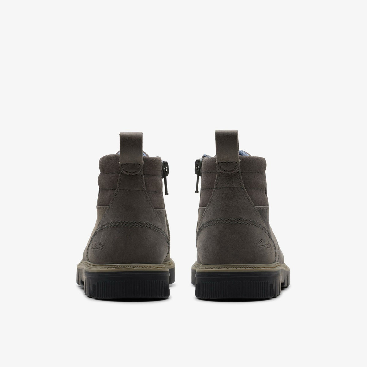 Clarks Lorcam Trail Older Dark Grey