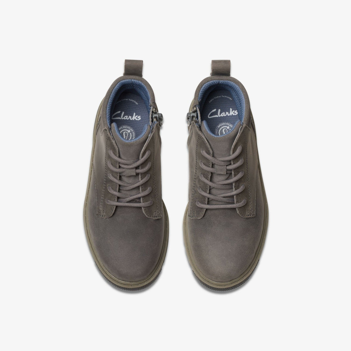 Clarks Lorcam Trail Older Dark Grey