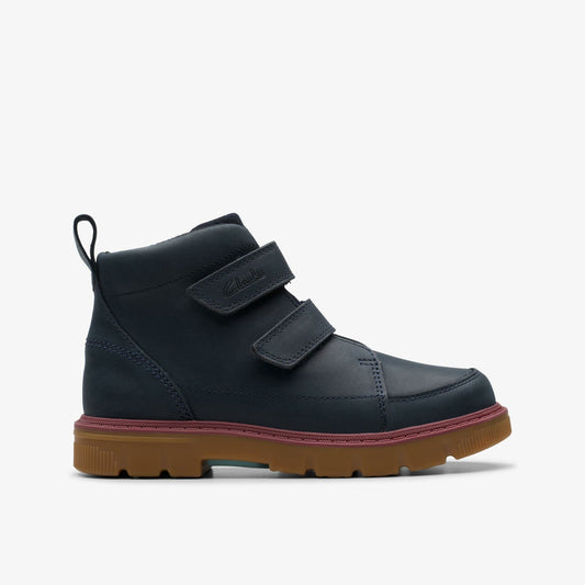 Clarks Lorcam Hi Older Navy