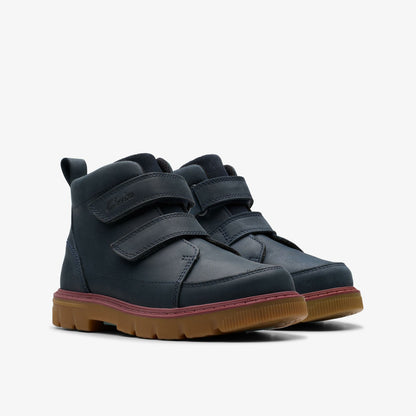 Clarks Lorcam Hi Older Navy