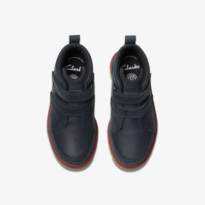 Clarks Lorcam Hi Older Navy