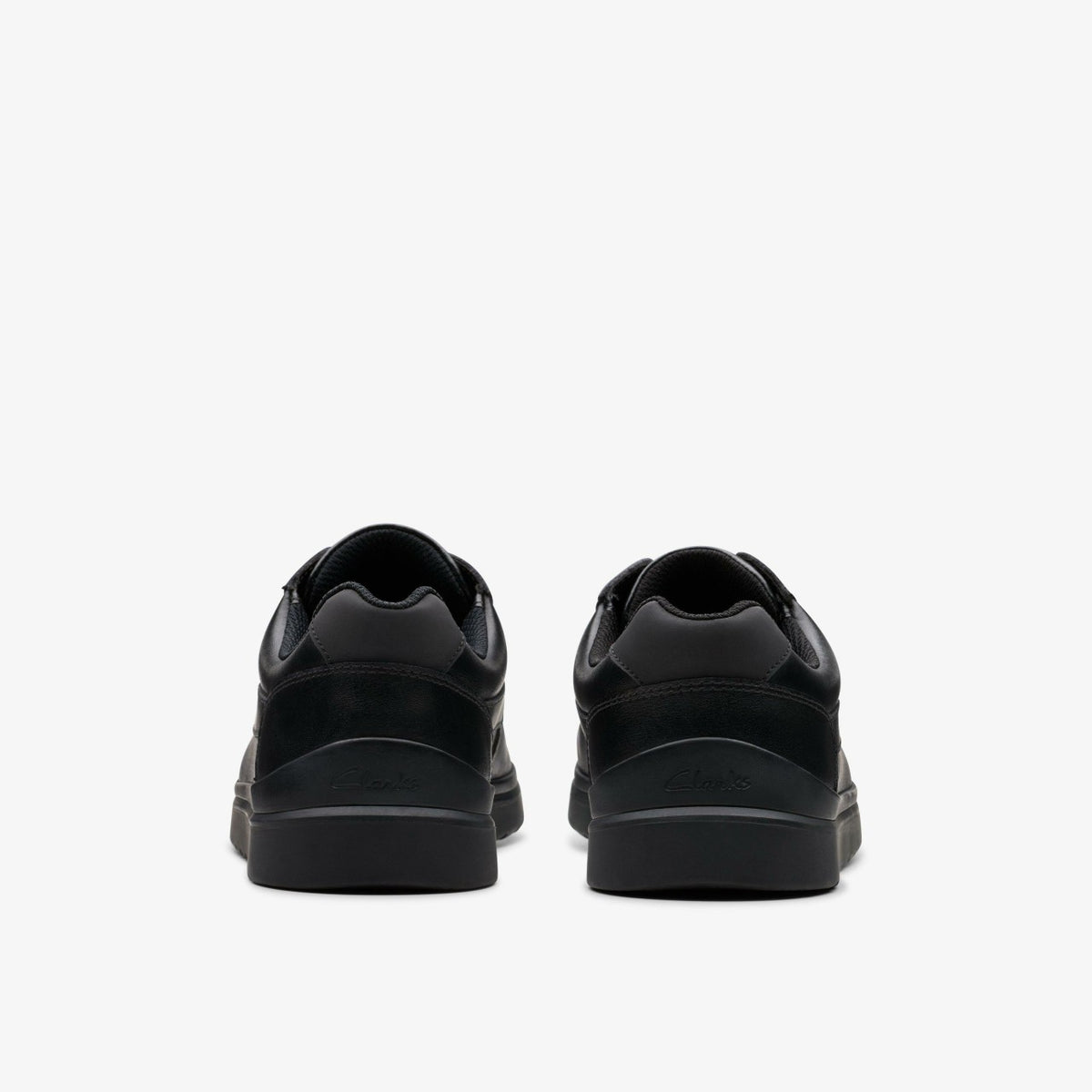 Clarks Keelan Flare Youth Black Leather