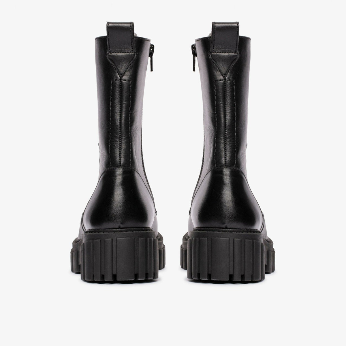 Clarks Page Lace Boot Black Leather