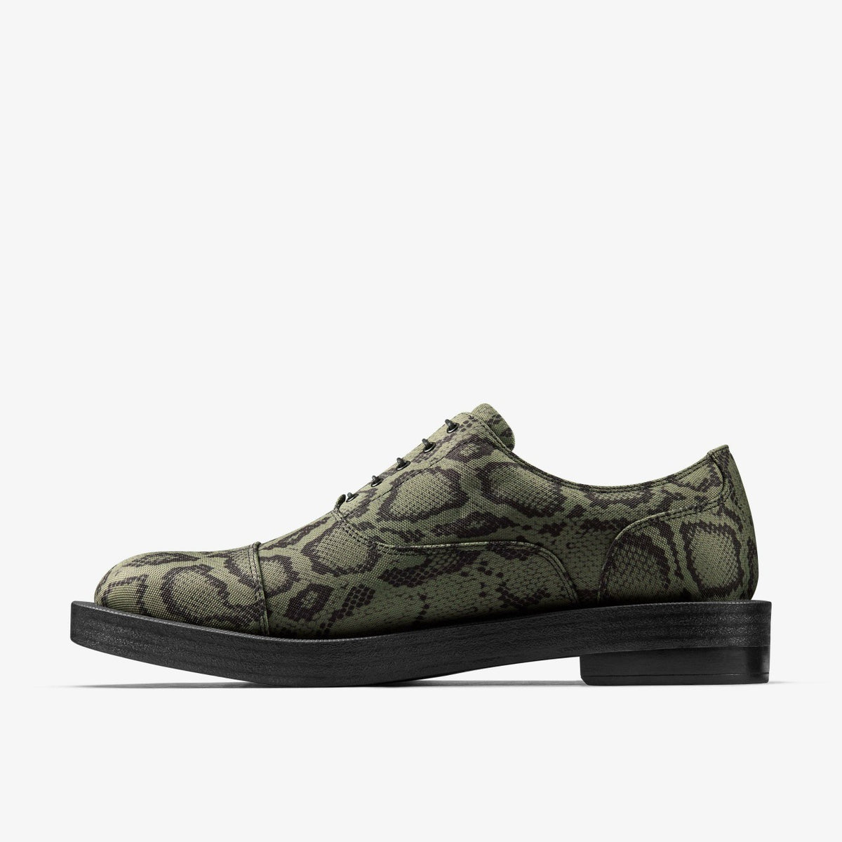 Clarks Martine Rose Oxford 2 Mens Green Textile