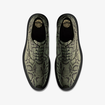 Clarks Martine Rose Oxford 2 Mens Green Textile