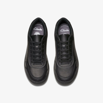Clarks Urban Solo Older Black Leather