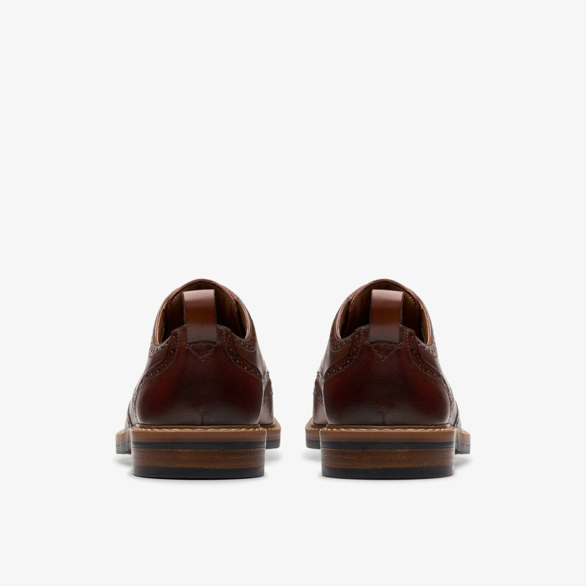Clarks Aldwin Limit Brogue Mid Tan Leather