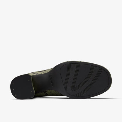 Clarks Martine Rose Loafer 2 Green Textile
