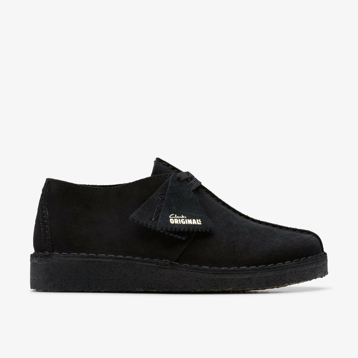 Clarks Desert Trek Black Suede