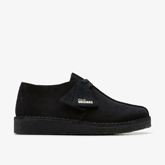 Clarks Desert Trek Black Suede