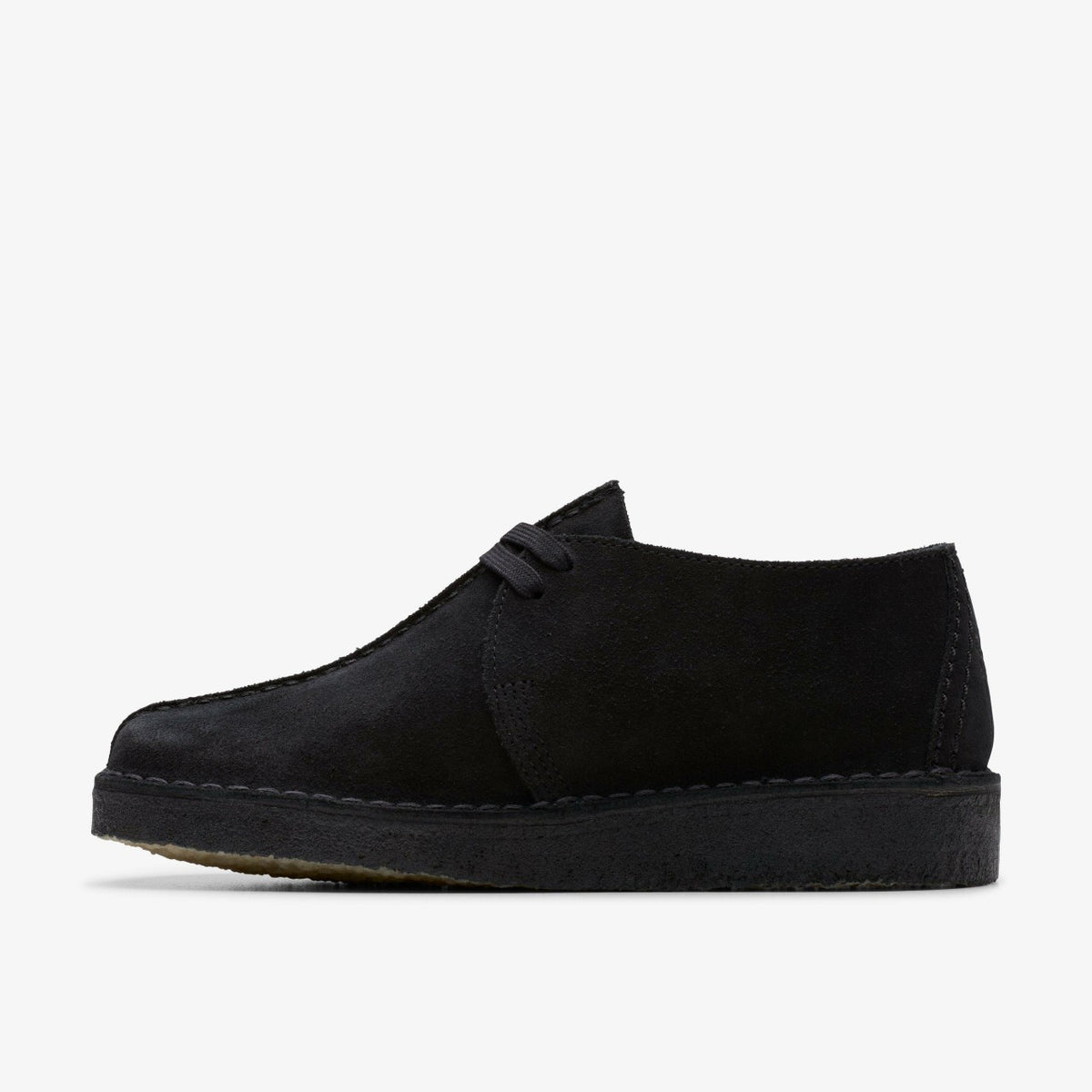Clarks Desert Trek Black Suede