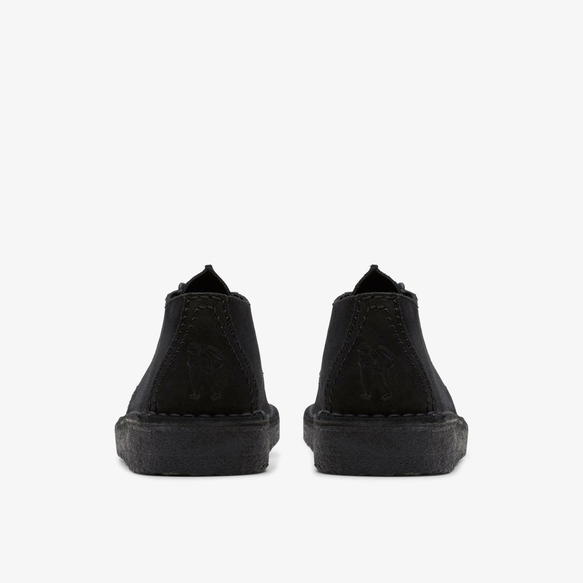 Clarks Desert Trek Black Suede