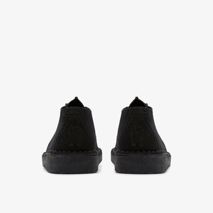 Clarks Desert Trek Black Suede