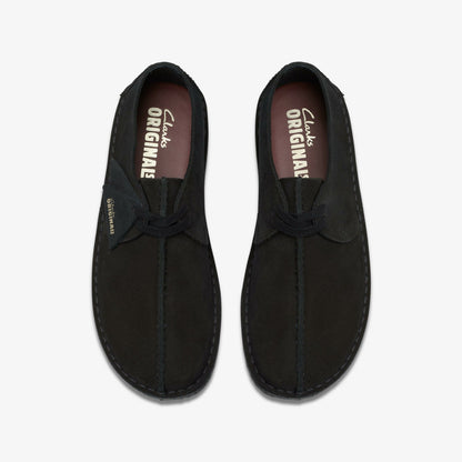 Clarks Desert Trek Black Suede