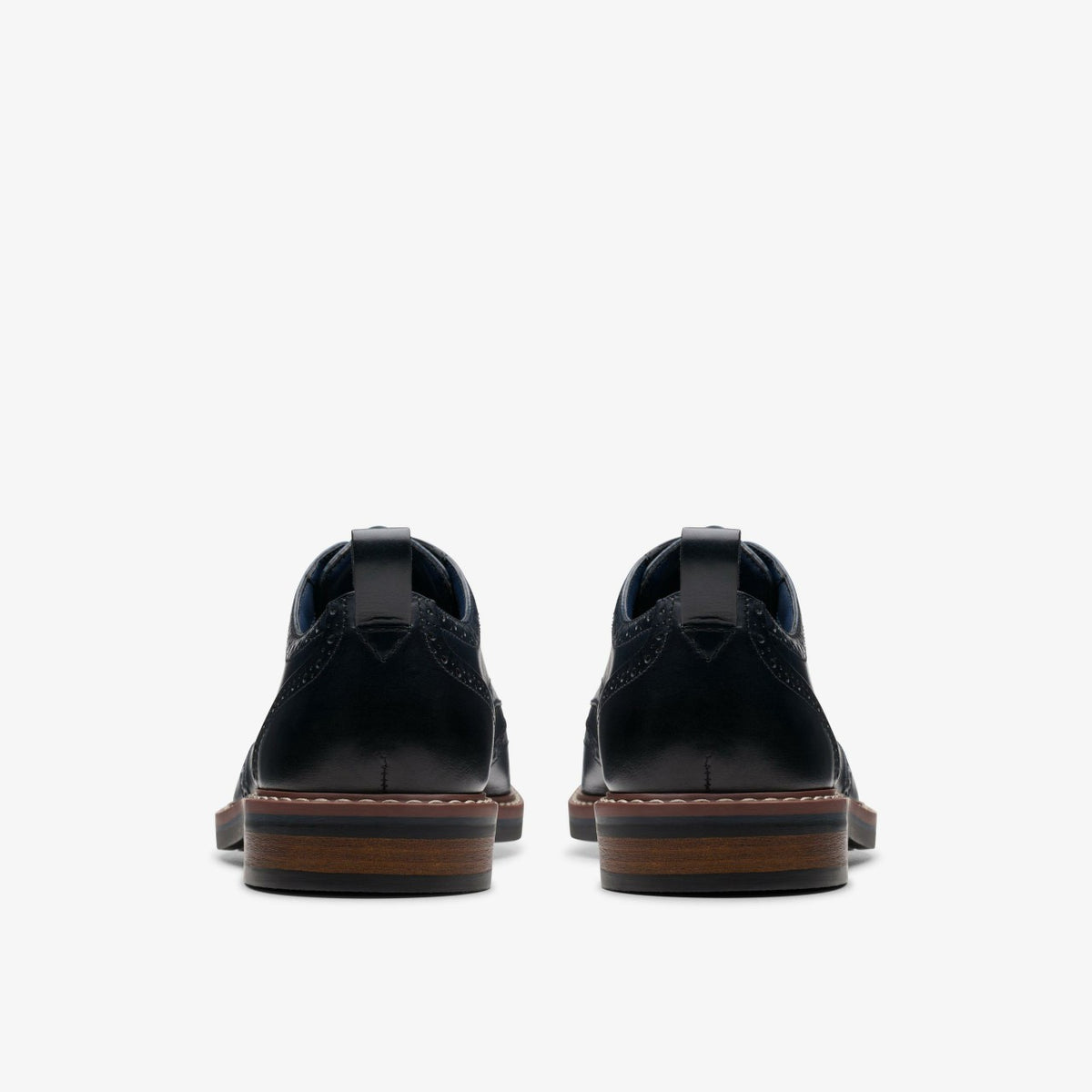 Clarks Aldwin Limit Brogue Navy Leather