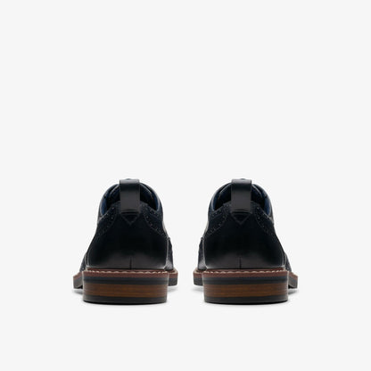 Clarks Aldwin Limit Brogue Navy Leather