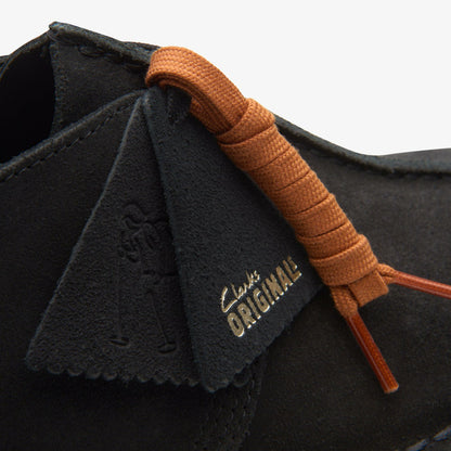 Clarks Desert Trek Black Suede